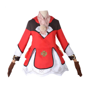 Genshin Impact Cosplay Kids Girls Klee Costume Halloween Party Cosplay Outfit For Child
