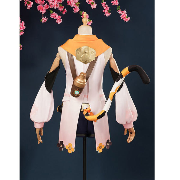 Genshin Impact Diona Costume Full Set With Tail and Hat Halloween Carnival Cosplay Outfit