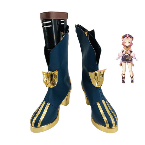 Genshin Impact Diona Costume Shoes Customized Cosplay Boots