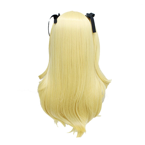 Genshin Impact Fischl von Luftschloss Narfidort Costume Wigs Golden Long Wigs