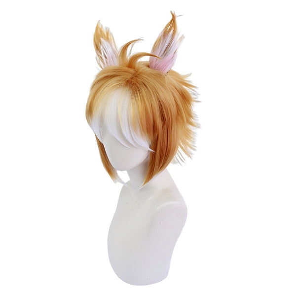Genshin Impact Gorou Full Set Cosplay Costume+Wigs+Boots+Tail Halloween Costume Outfit Set