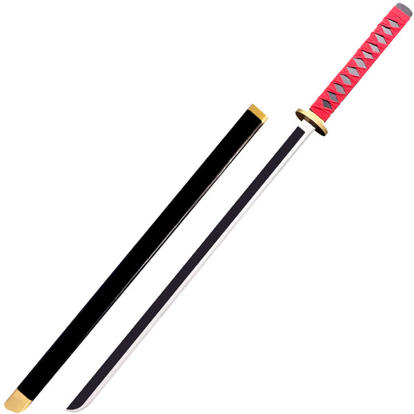 Genshin Impact Kaedehara Kazuha Cosplay Weapon Wooden Sword Props