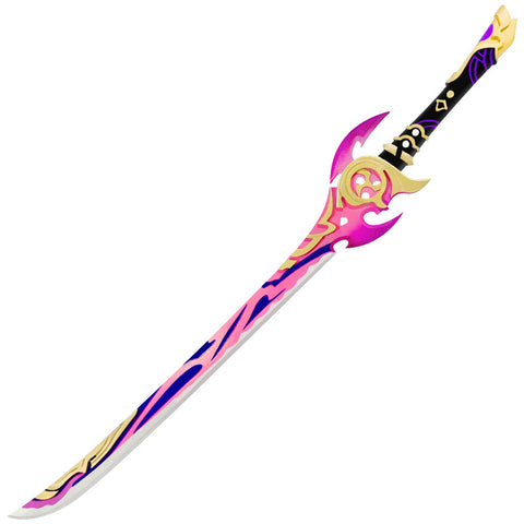 Genshin Impact Kamisato Ayaka Cosplay Sword Props Mistsplitter Reforged Cospaly Sword Props