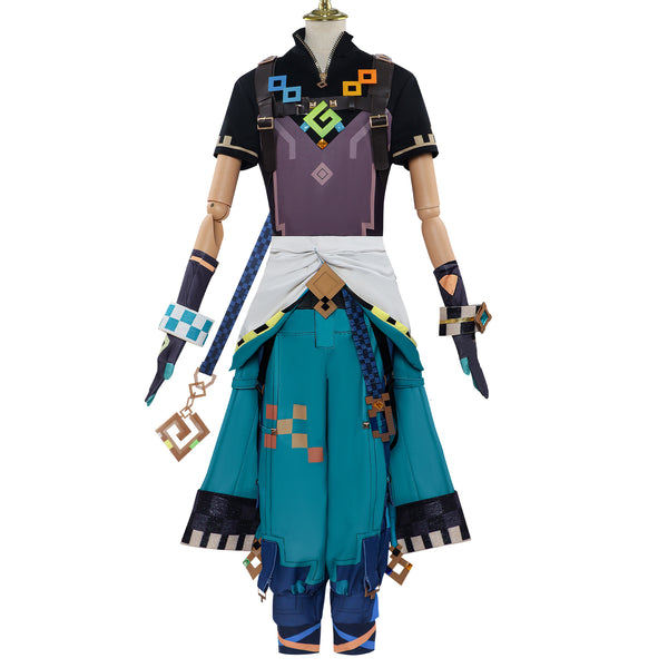 Genshin Impact Kinich Costume Outfit Halloween Cosplay Costume