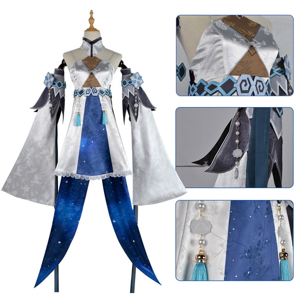 Genshin Impact Lord of Dust Haagentus Guizhong Costume Full Set Halloween Outfit