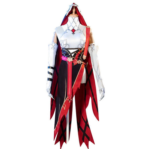 Genshin Impact Nuns Rosaria Cosplay Costume Full Set Halloween Carnival Costume