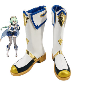 Genshin Impact Sucrose Cosplay Boots Halloween Costume Accessories Shoes