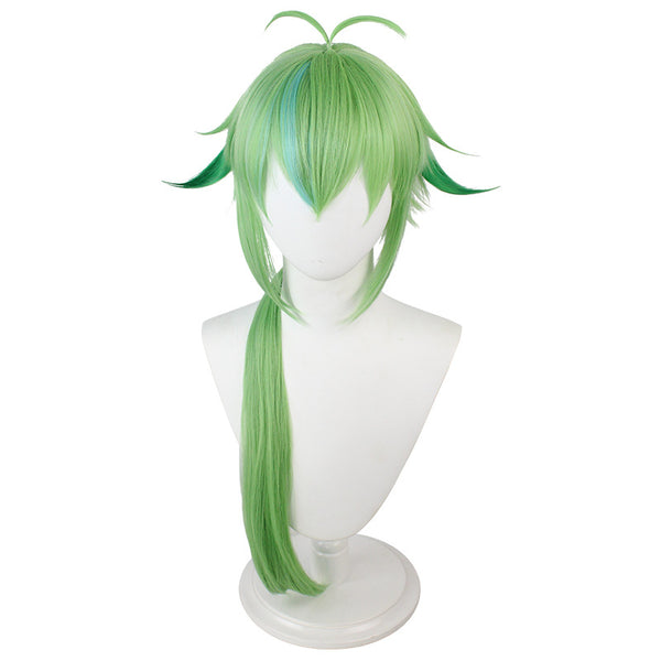 Genshin Impact Sucrose Cosplay Wigs Green Long Wigs Costume Accessories