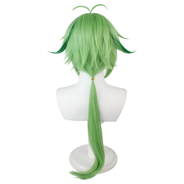 Genshin Impact Sucrose Cosplay Wigs Green Long Wigs Costume Accessories