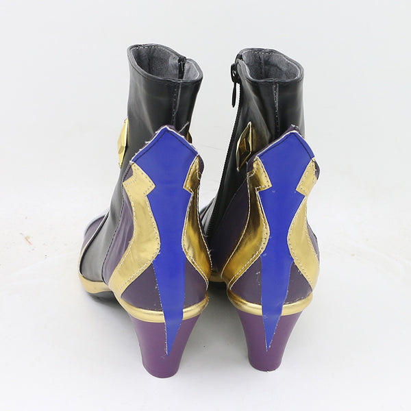 Genshin Impact Yelan Cosplay Boots Halloween Carnival Costume Shoes Accessories