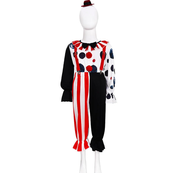 Girls Toddler Halloween Clown Costume Halloween Party Outfit For Children