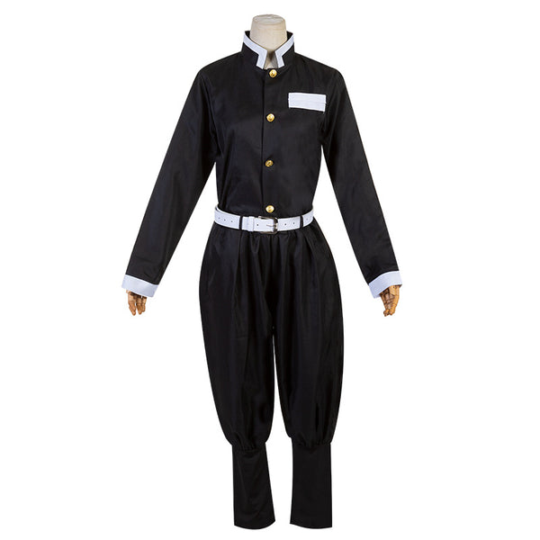 Girls Boys Tanjiro Costume Suit Set Halloween Kids Costume Party Outfit