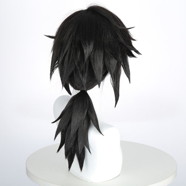 Giyuu Tomioka Cosplay Wigs Black Wigs Halloween Costume Accessories