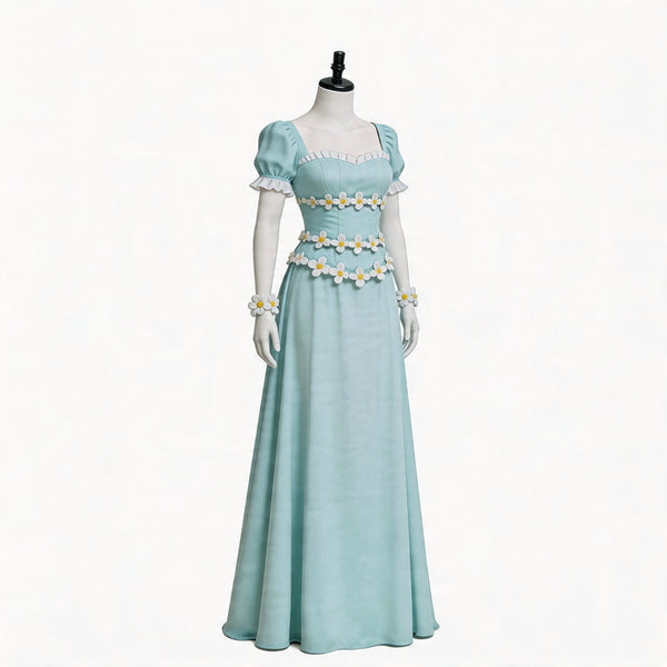 Golden Princess Costume Dress Renner Theiere Chardelon Ryle Vaiself Halloween Cosplay Outfit