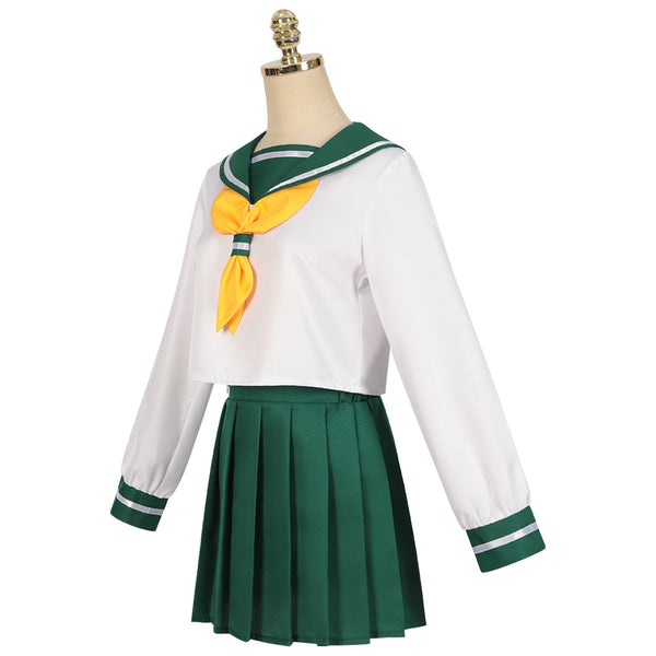 Gushing over Magical Girls Araga Kiwi School Uniform Costume With Wigs Full Set Halloween Cosplay Outfit