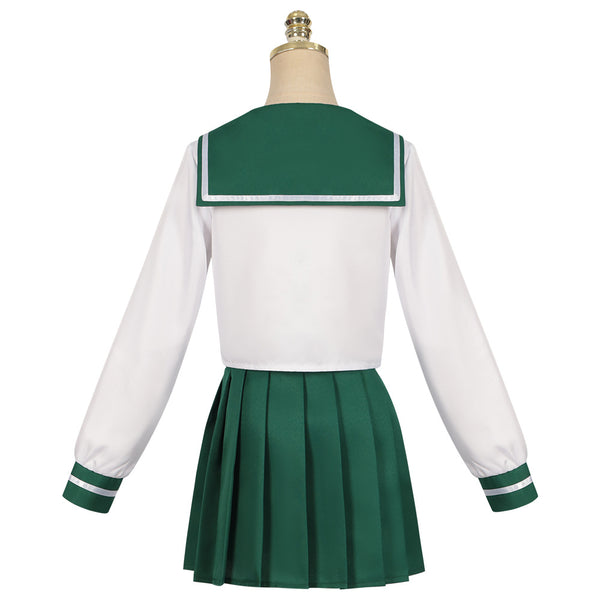 Gushing over Magical Girls Araga Kiwi School Uniform Costume With Wigs Full Set Halloween Cosplay Outfit