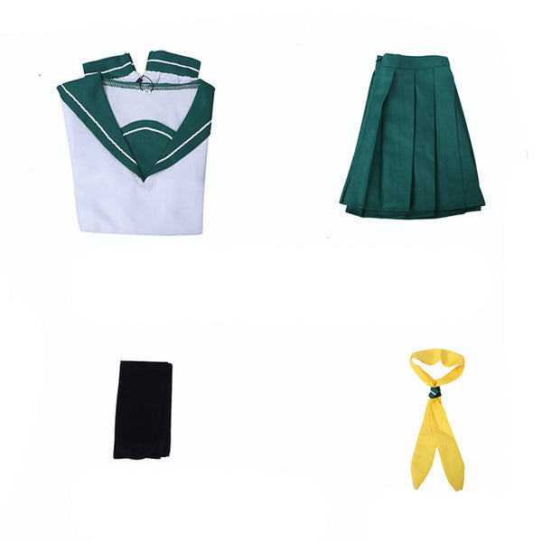 Gushing over Magical Girls Hanabishi Haruka Costume With Wigs and Shoes Whole Set Cosplay Outfit