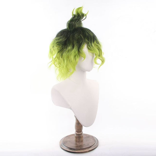 Gyutaro Cosplay Wigs Green Wigs Halloween Cosplay Accessories