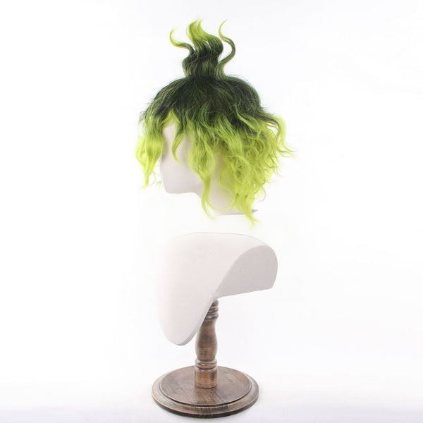 Gyutaro Cosplay Wigs Green Wigs Halloween Cosplay Accessories
