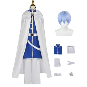 Himmel Costume and Wigs Cosplay Outfit Set Frieren Beyond Journey's End Halloween Costume