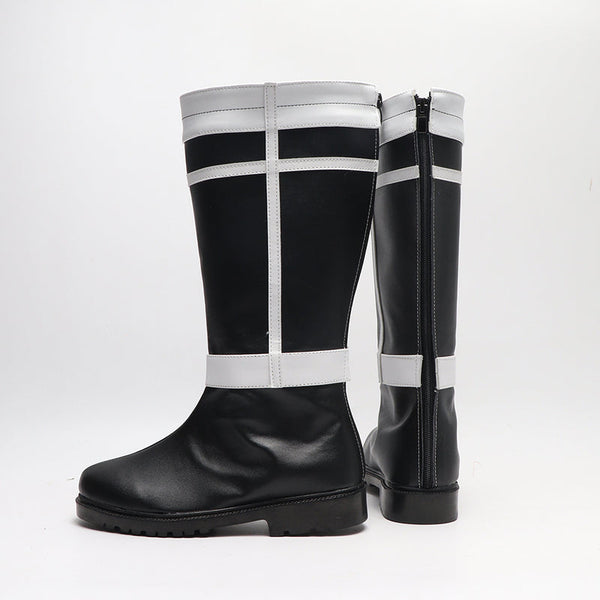 Himmel Costume Shoes PU Leather Black Boots Cosplay Accessories