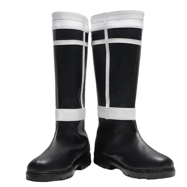 Himmel Costume Shoes PU Leather Black Boots Cosplay Accessories