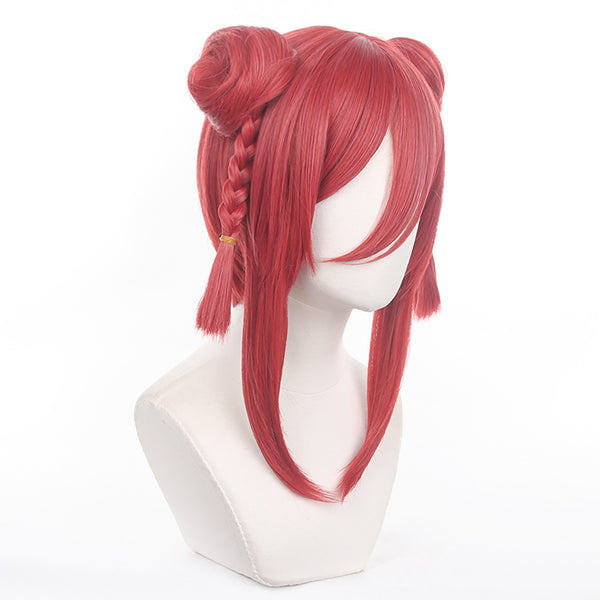 Anime Blue Lock Team Z Hyoma Chigiri Cosplay Wigs Red Wigs