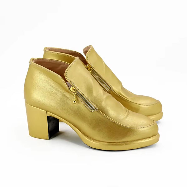JOJO Bruno Bucciarati Cosplay Golden Shoes Costume Accessories