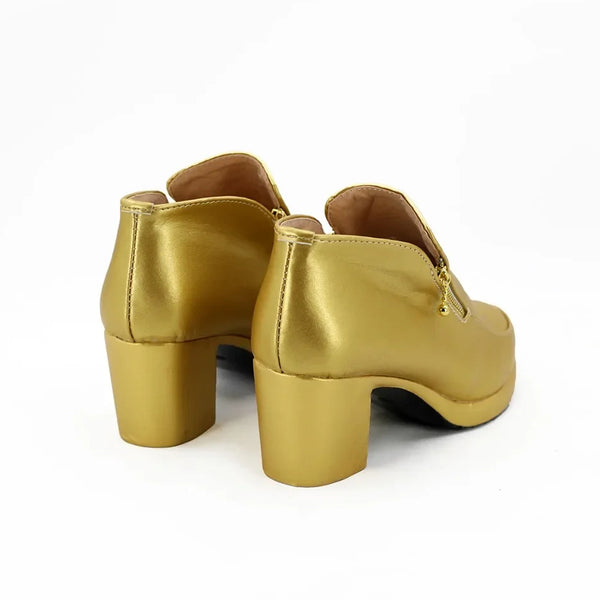 JOJO Bruno Bucciarati Cosplay Golden Shoes Costume Accessories