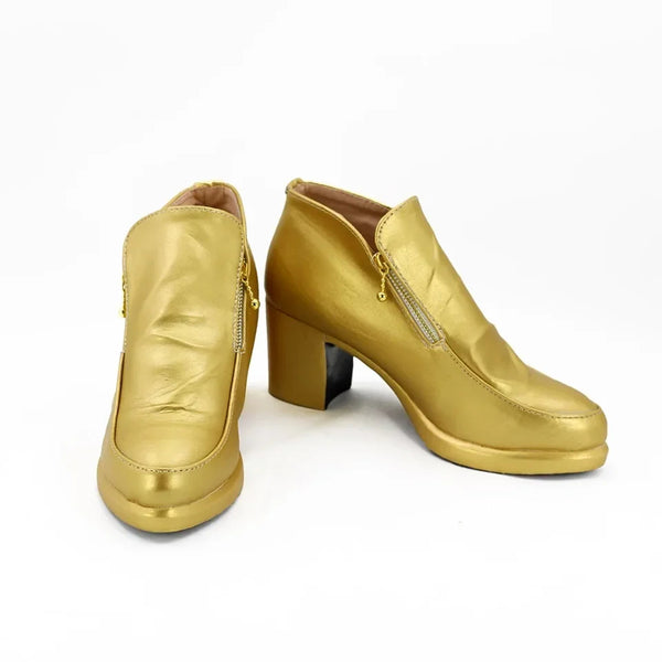 JOJO Bruno Bucciarati Cosplay Golden Shoes Costume Accessories