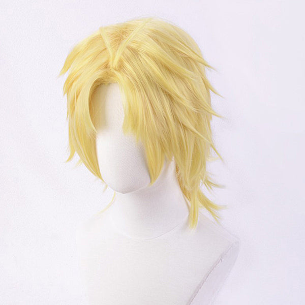 JOJO Dio Brando Cosplay Wigs Golden Wigs Accessories