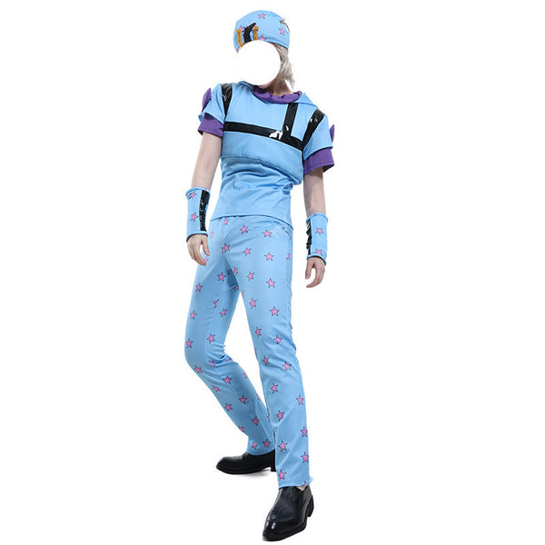 JOJO Johnny Joestar  Costume Outfit Halloween Cosplay Costume