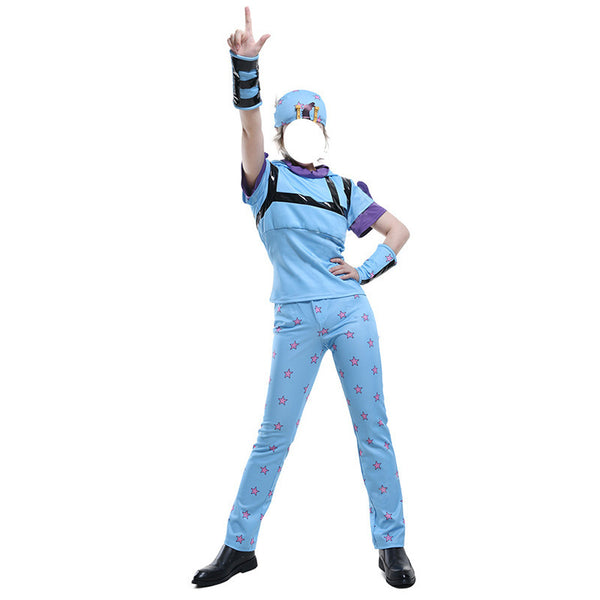JOJO Johnny Joestar  Costume Outfit Halloween Cosplay Costume