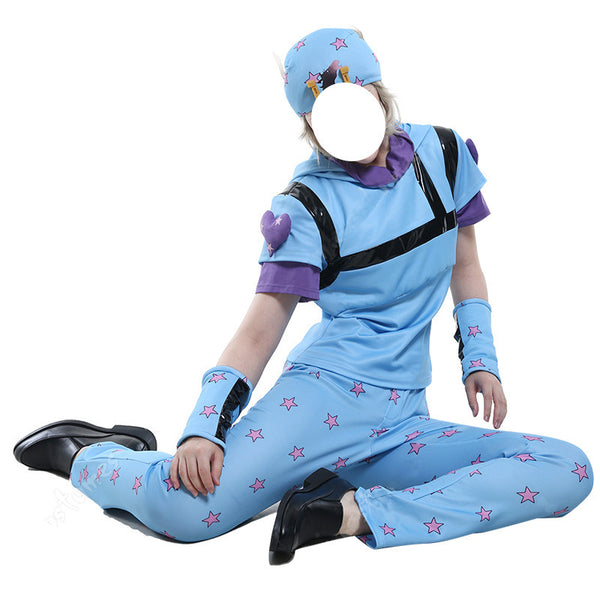 JOJO Johnny Joestar  Costume Outfit Halloween Cosplay Costume