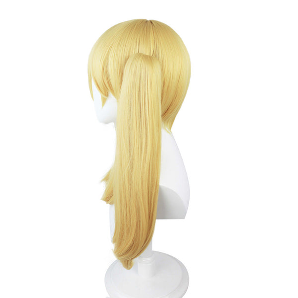 Kakegurui Mary Saotome Cosplay Wigs Blonde Two Ponytails Wigs