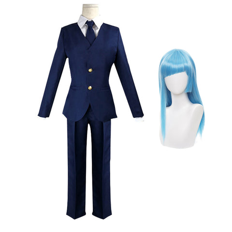 Kasumi Miwa Costume and Wigs Set Halloween Cosplay Costume Full Set