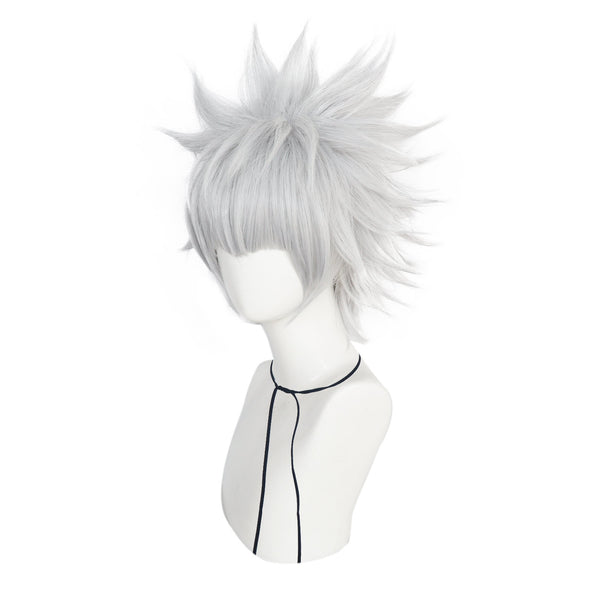 Killua Zoldyck Costume Silver Wigs Cosplay Accessories
