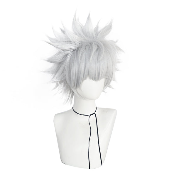 Killua Zoldyck Costume Silver Wigs Cosplay Accessories