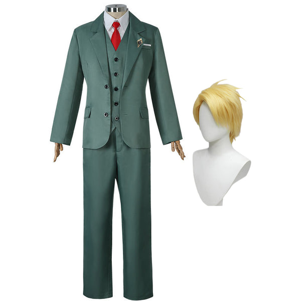 Loid Cosplay Forger Costume Uniform Halloween Cosplay Outfit Set