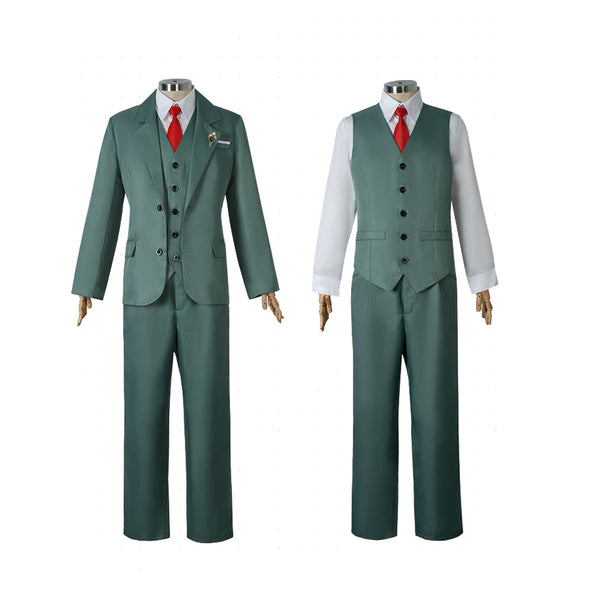 Loid Cosplay Forger Costume Uniform Halloween Cosplay Outfit Set