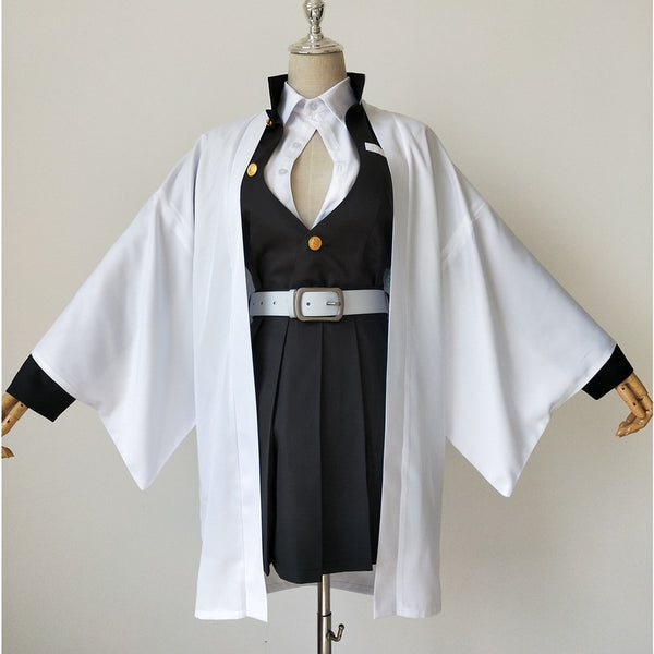 Love Hashira Costume Mitsuri Cosplay Costume Dress For Kids And Adults Halloween Costume Outfit Set