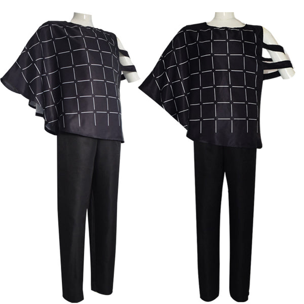 Mahito Whole Set Costume With Wigs Halloween Cosplay Outfit Set