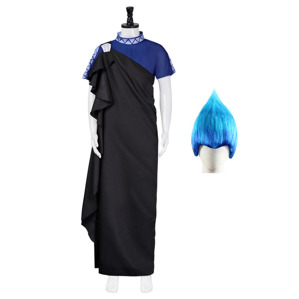 Male Greek God Cosplay Costume Black Toga Hades Cosplay Costume Halloween Outfits