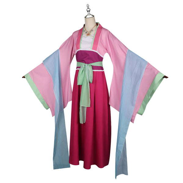 Maomao Costume Pink Kimono Dress The Apothecary Diaries Halloween Carnival Cosplay Outfit