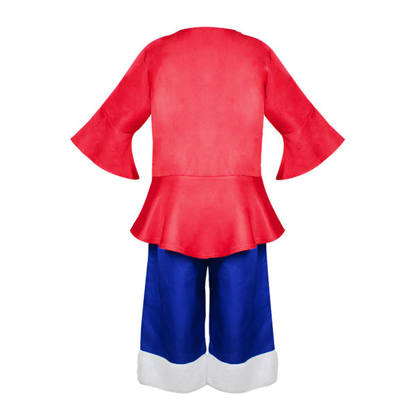 Monkey D. Luffy Costume For Kids and Adults Halloween Cosplay Outfit