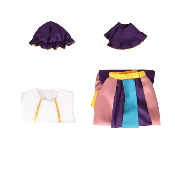 Mrs Potts Costume Dress With Hat Women Girls Halloween Cosplay Outfit