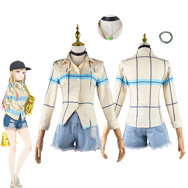 My Dress-up Darling Marin Kitagawa Casual Wear Outfit Cosplay Costume Halloween Outfit
