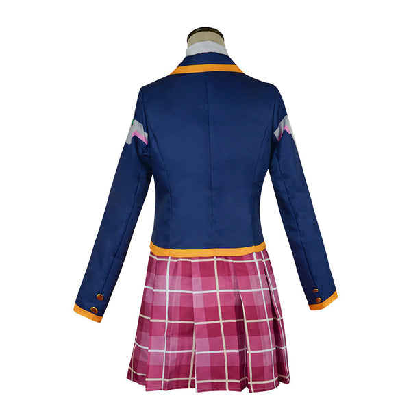 OW Dva Academy Costume Suit Halloween Women Girls Party Costume