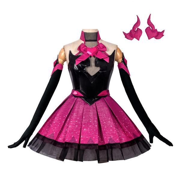 OW Dva Nocturna Costume Dress Hana Song Cosplay Dress For Women Girls