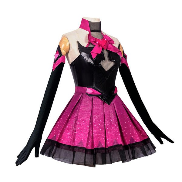 OW Dva Nocturna Costume Dress Hana Song Cosplay Dress For Women Girls